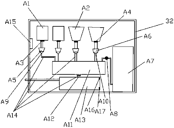 Agricultural automatic spraying vehicle