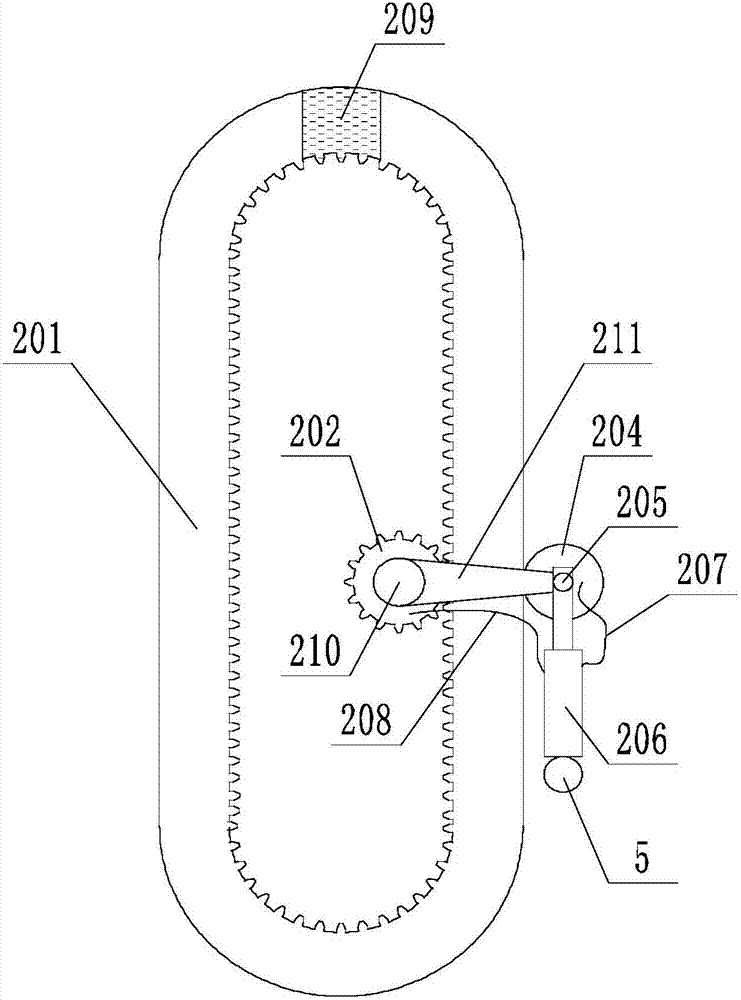 Automatic horizontal projectile motion demonstration device