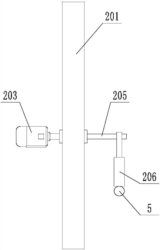 Automatic horizontal projectile motion demonstration device