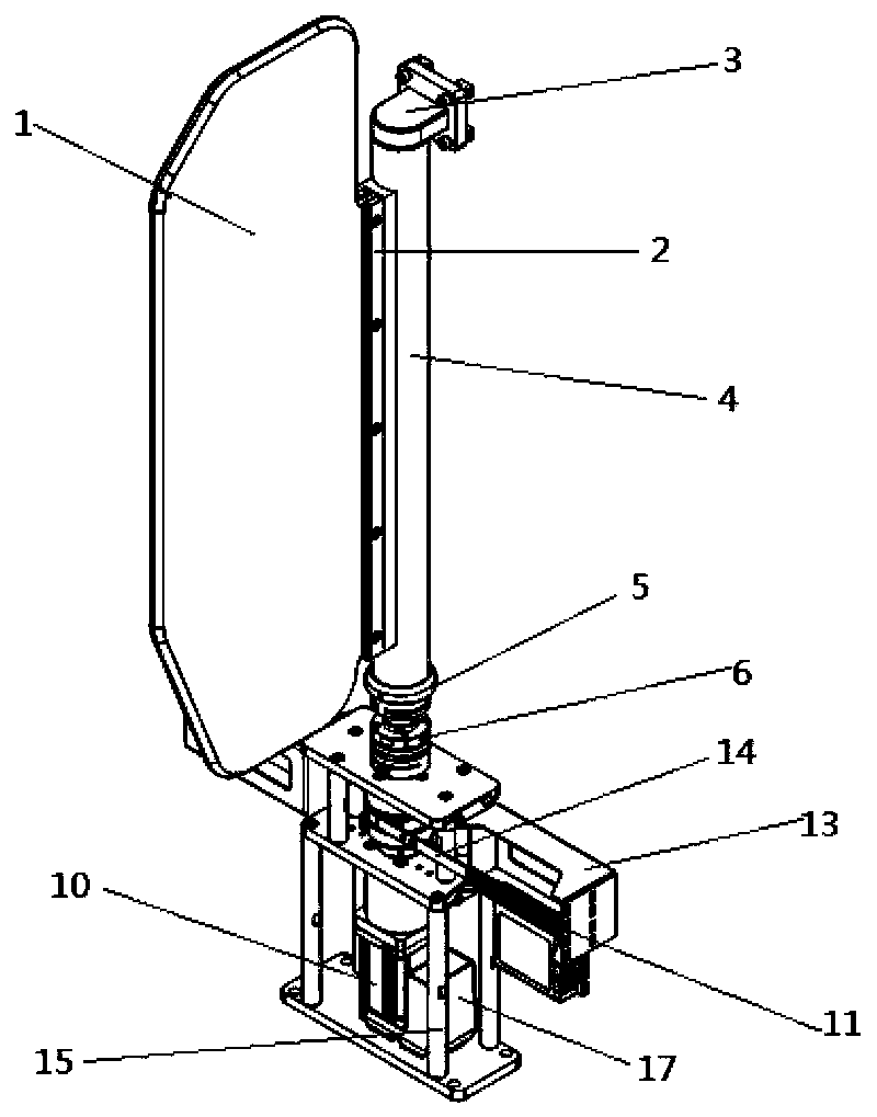 Device for directly driving multiple safety flap doors through automatic ticket checker and control method