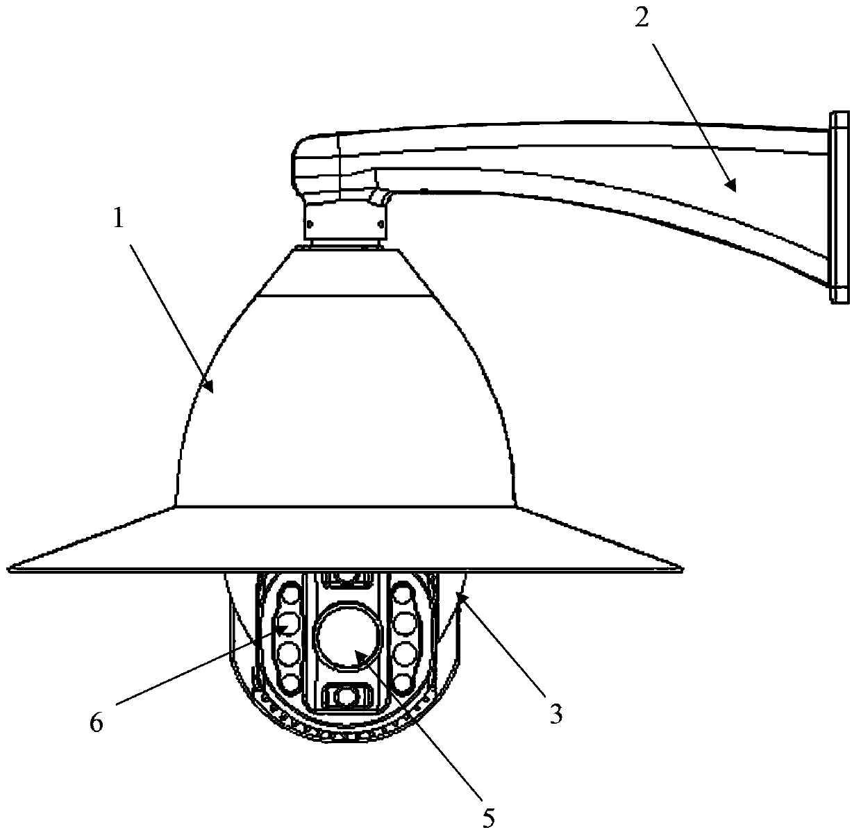 Anti-icing vidicon