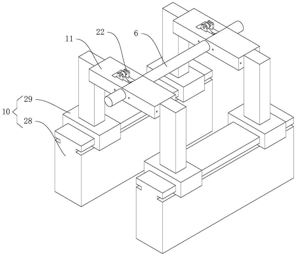 Uniform cooling device for cooling of round steel