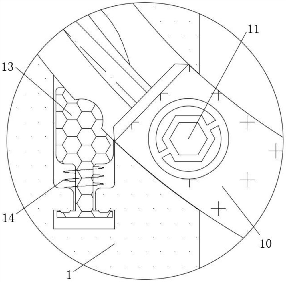 Grinding equipment used for grinding Chinese herbs and capable of preventing grinding wall from adhering to materials