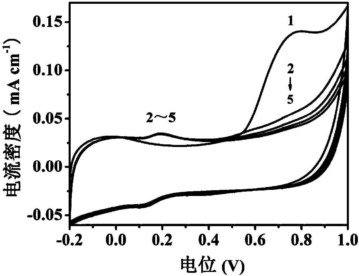 High-oxidation-reduction-activity bovine serum albumin-carbon nanotube composite electrode, preparation method thereof and application of composite electrode