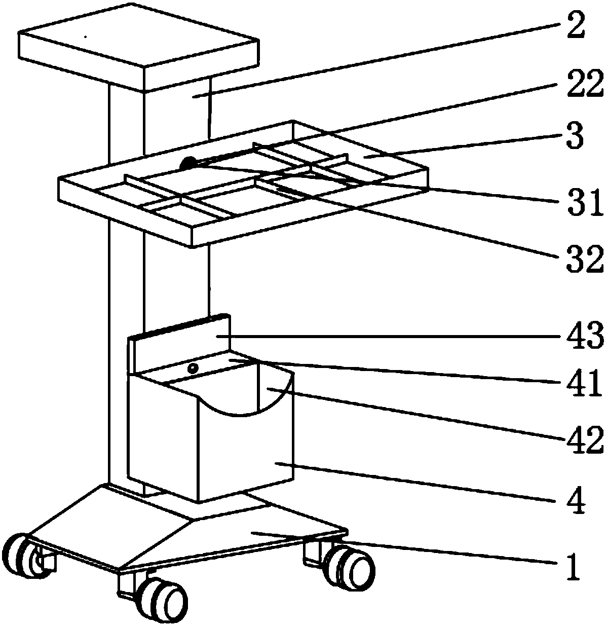 Novel ward-round cart for improving nurse working efficiency