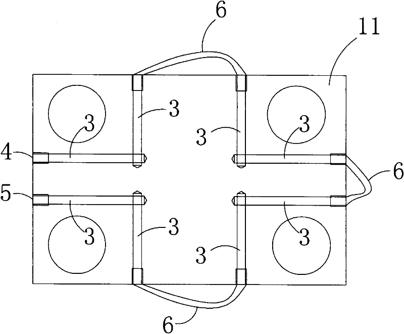 High speed stamping die with cooling structure