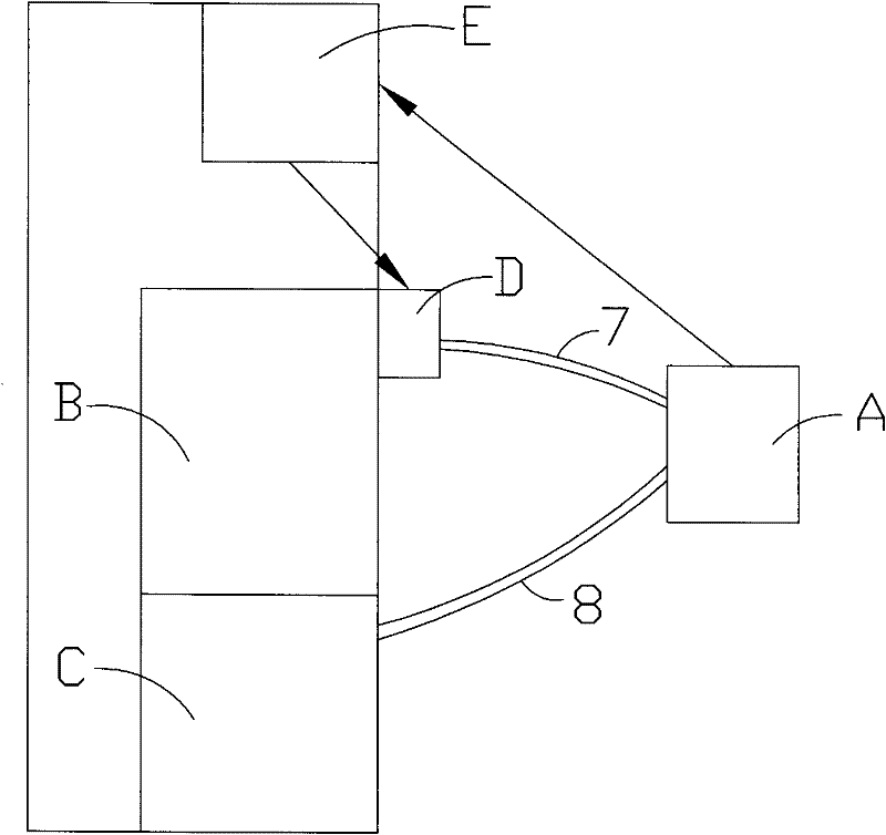 High speed stamping die with cooling structure