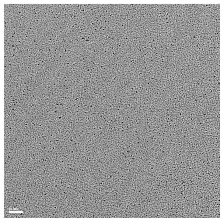 Small-size near-infrared II fluorescence imaging contrast agent, preparation method and application thereof