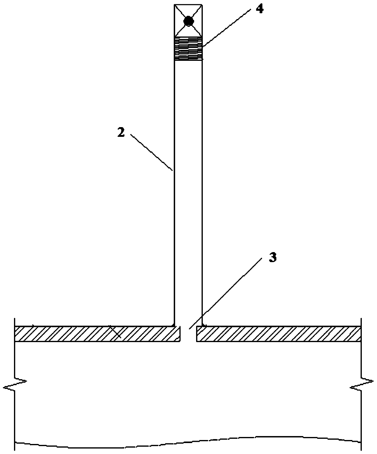 Method for exhausting arch rib air in process of pouring concrete in arch bridge steel pipe