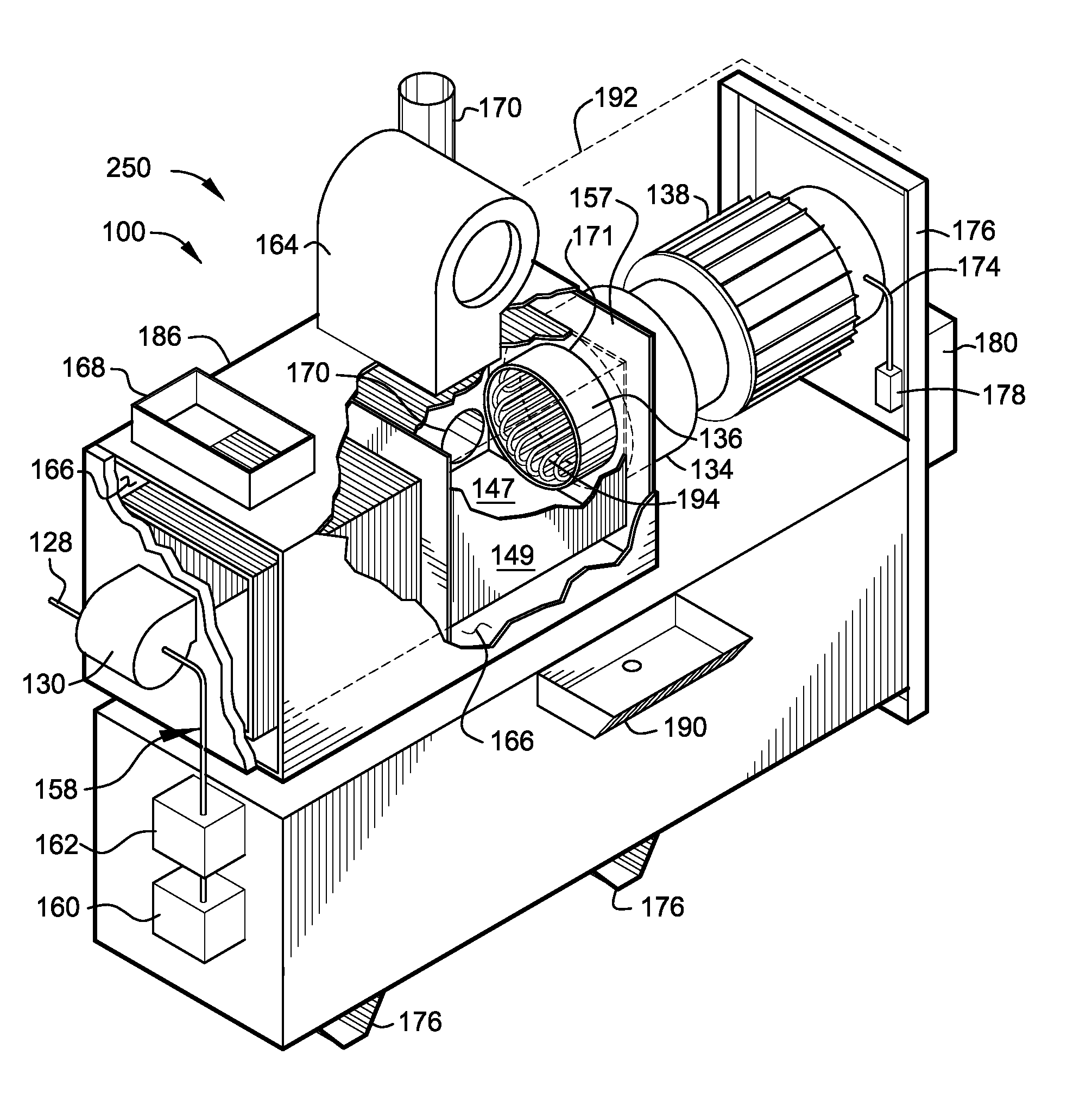 Waste oil electrical generation systems