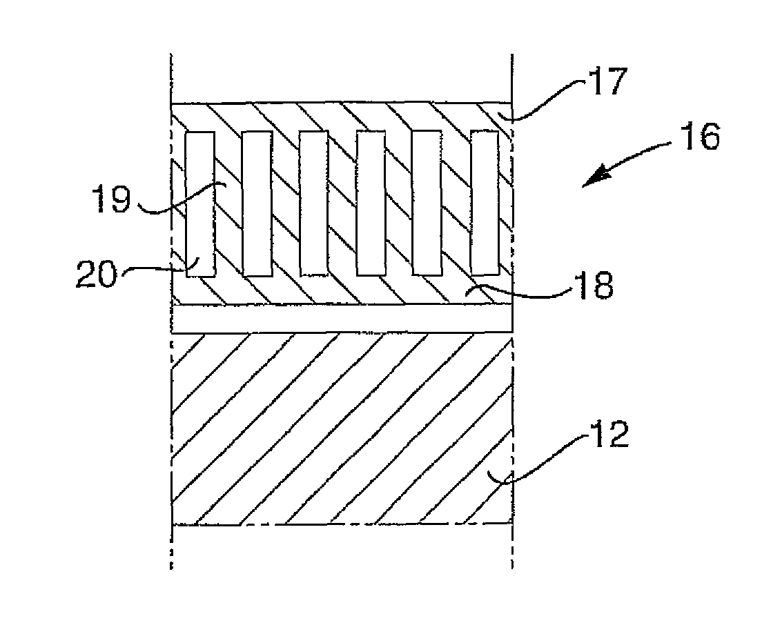 Liner for a turbine section, a turbine section, a gas turbine engine and an aeroplane provided therewith