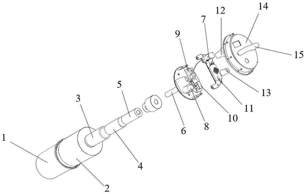 Neutron dosimeter based on current integral electronics system