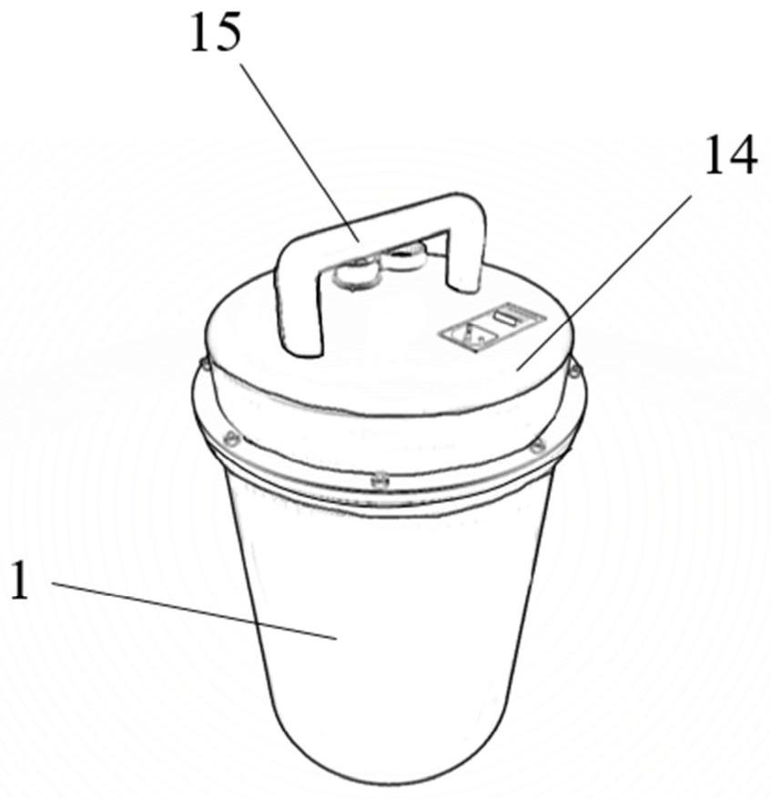 Neutron dosimeter based on current integral electronics system