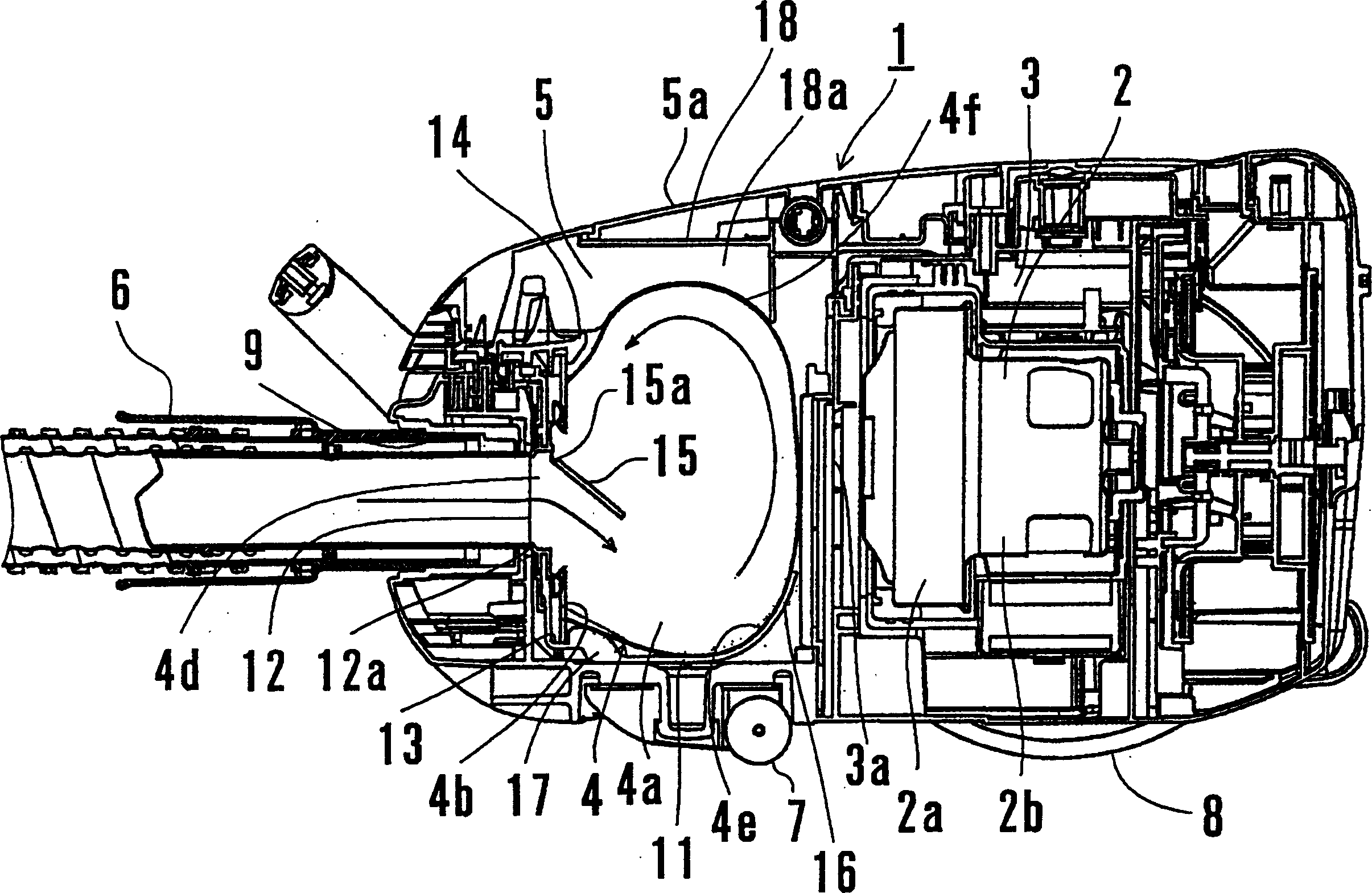 Electric vacuum cleaner