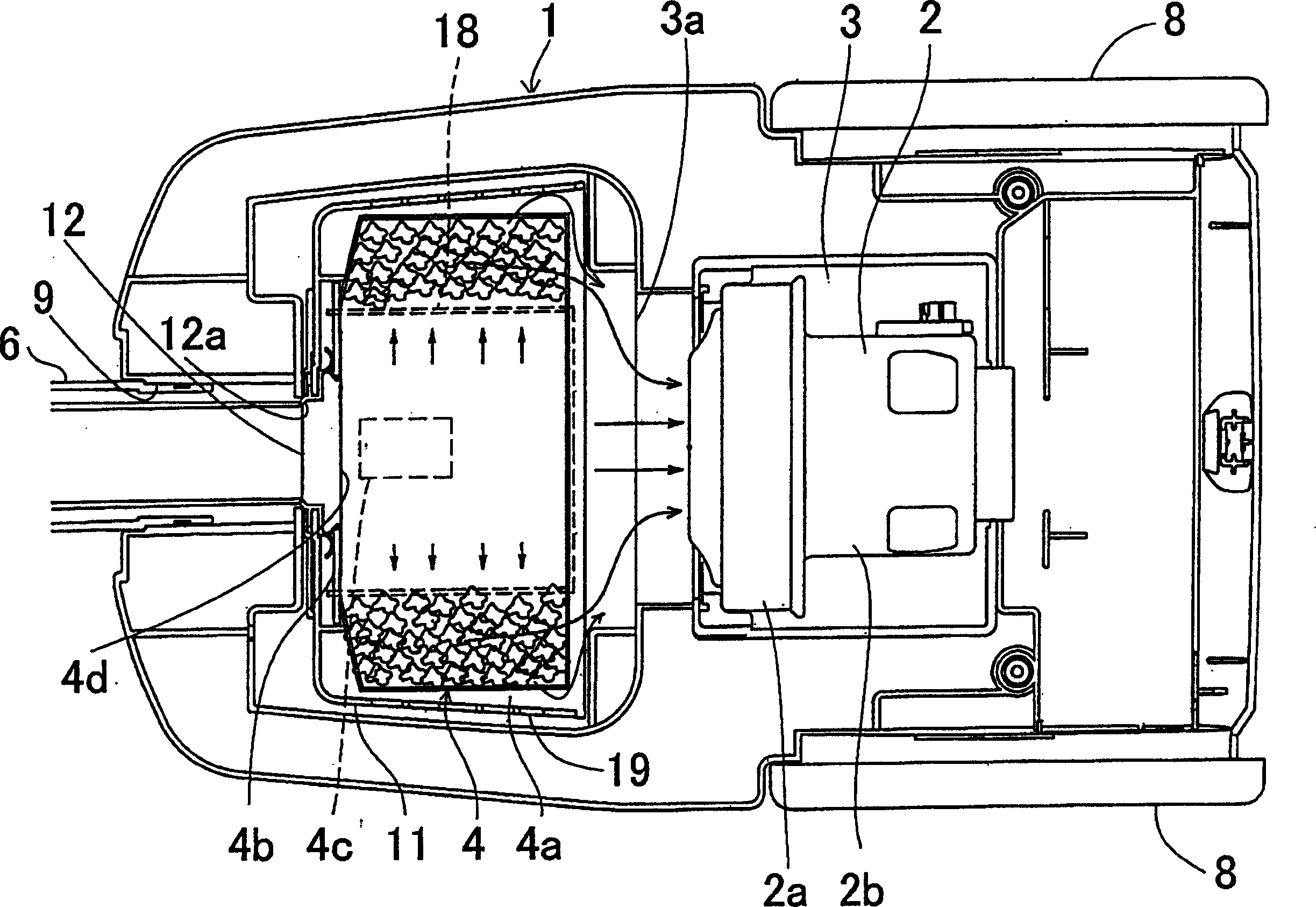 Electric vacuum cleaner