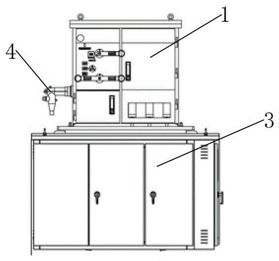 An integrated intelligent combined substation