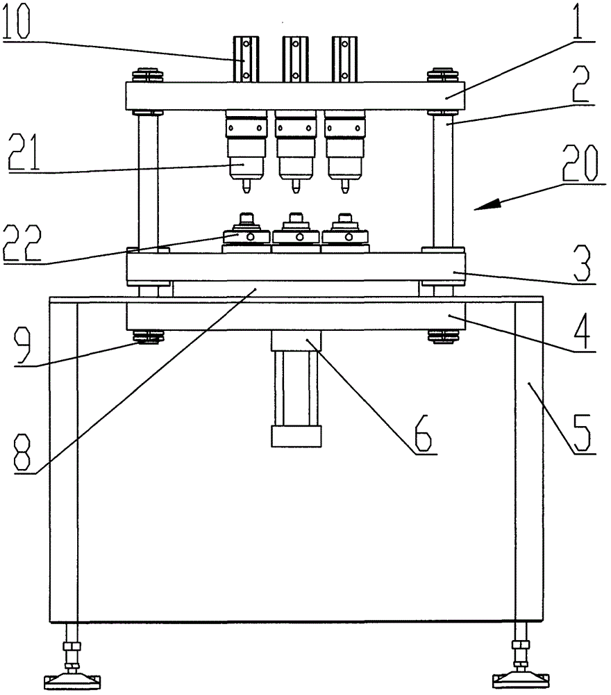 Lower-hook-molding type commutator hook mechanism