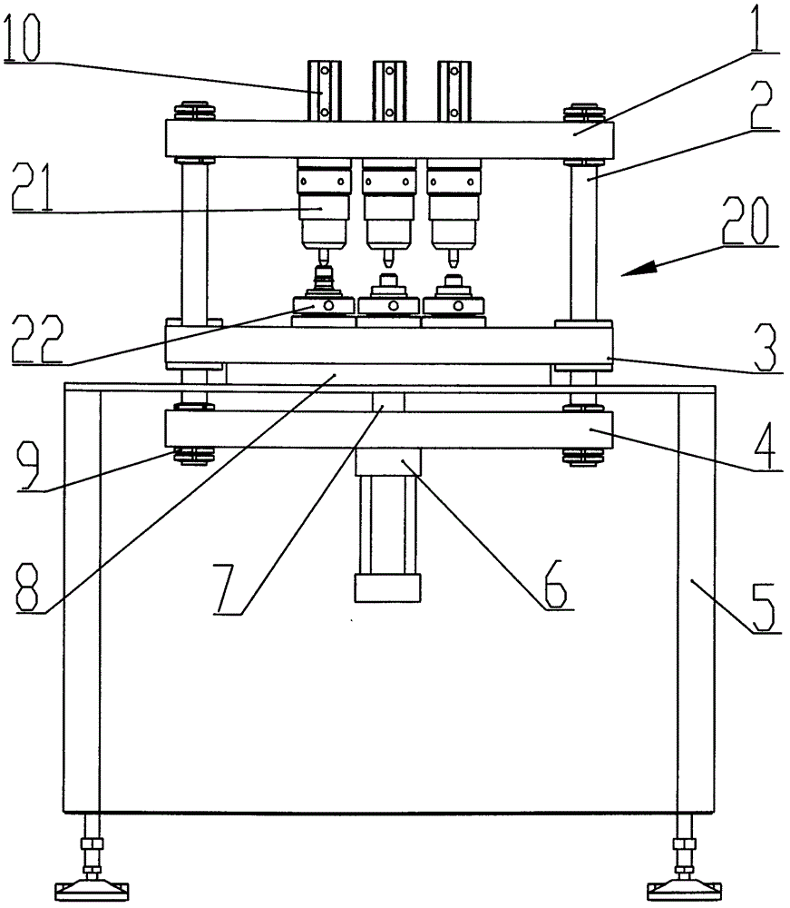 Lower-hook-molding type commutator hook mechanism