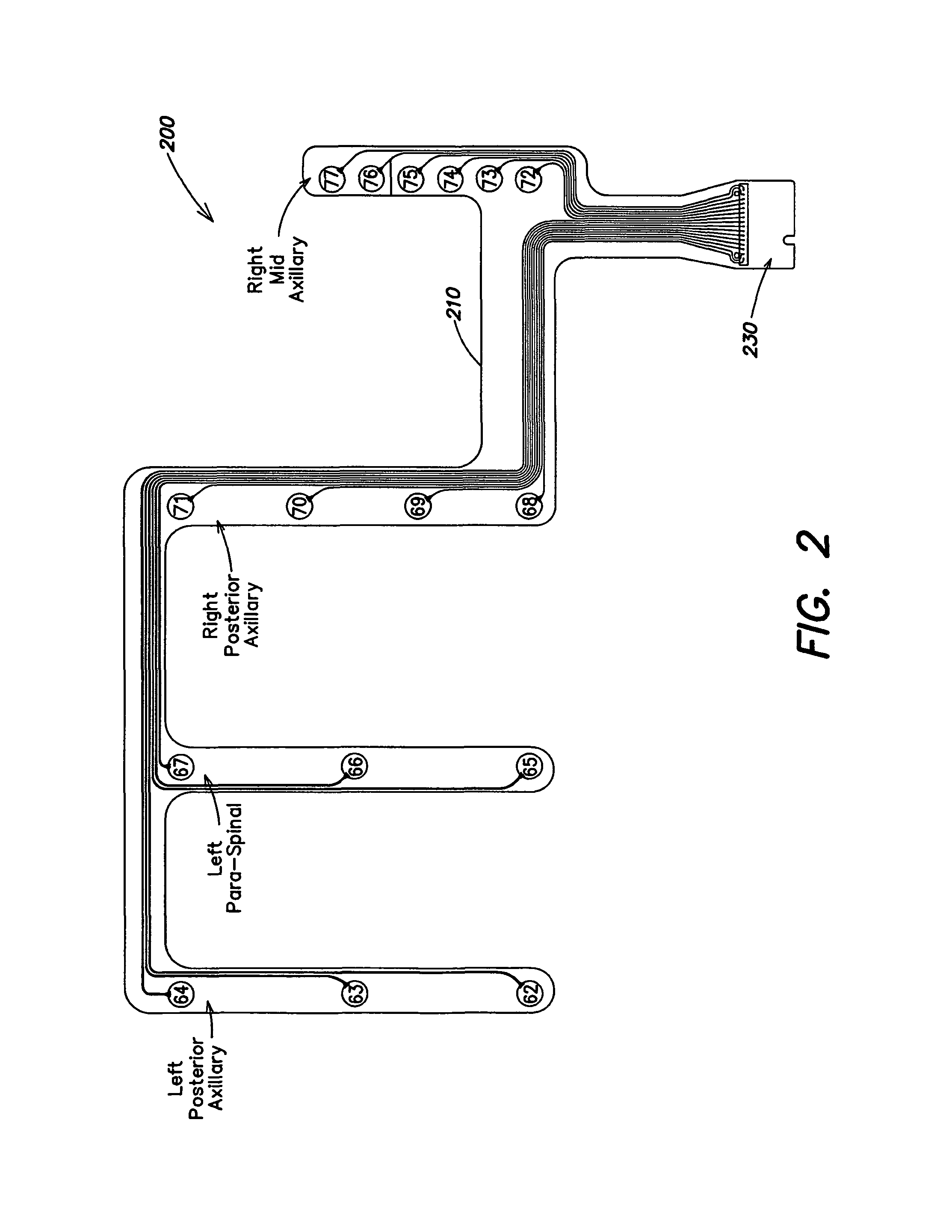 Electrode patch monitoring device