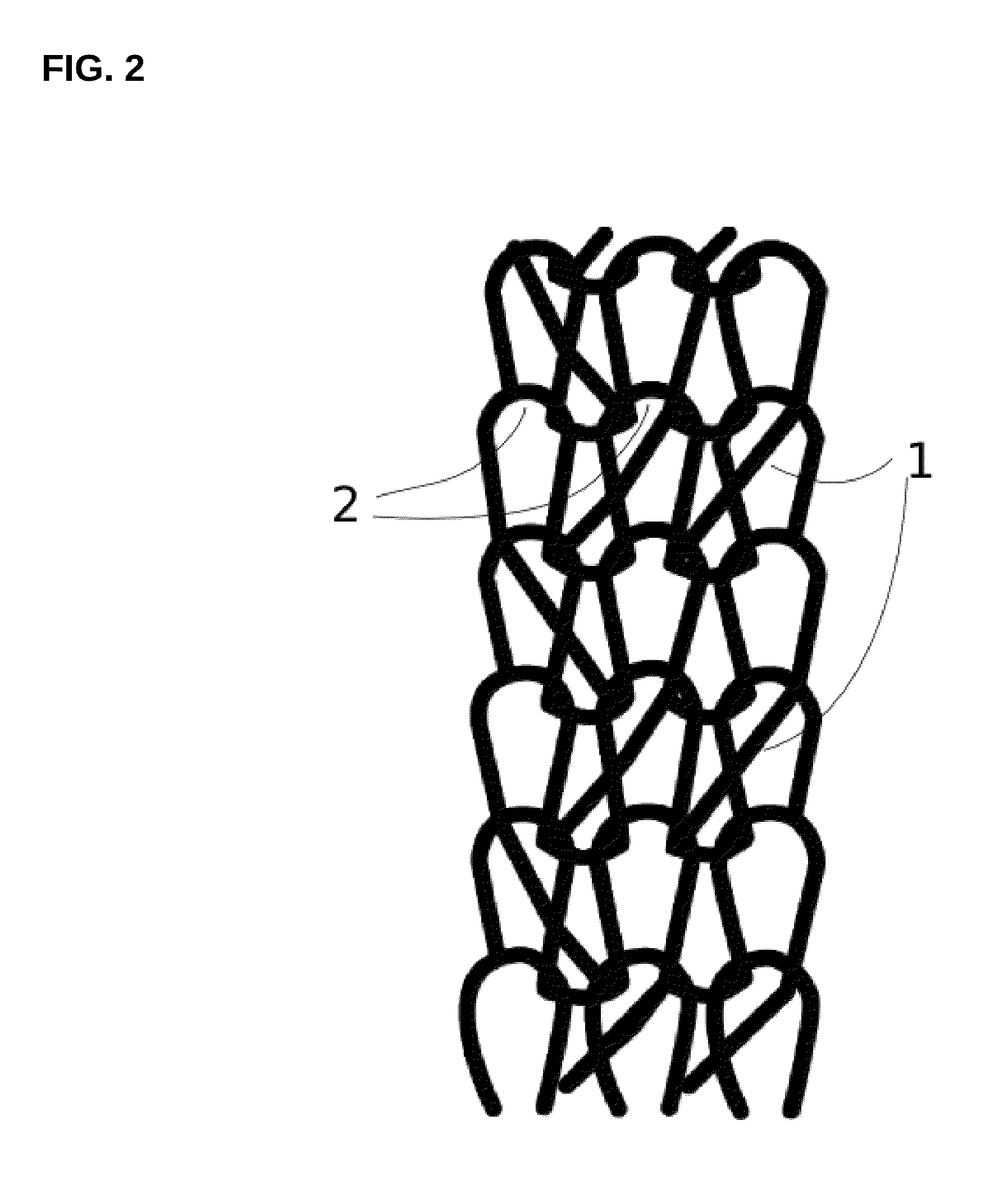 Warp knitting elastic fabric and method of fabricating therefore