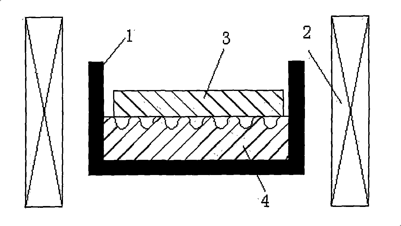 Tungsten copper connection method