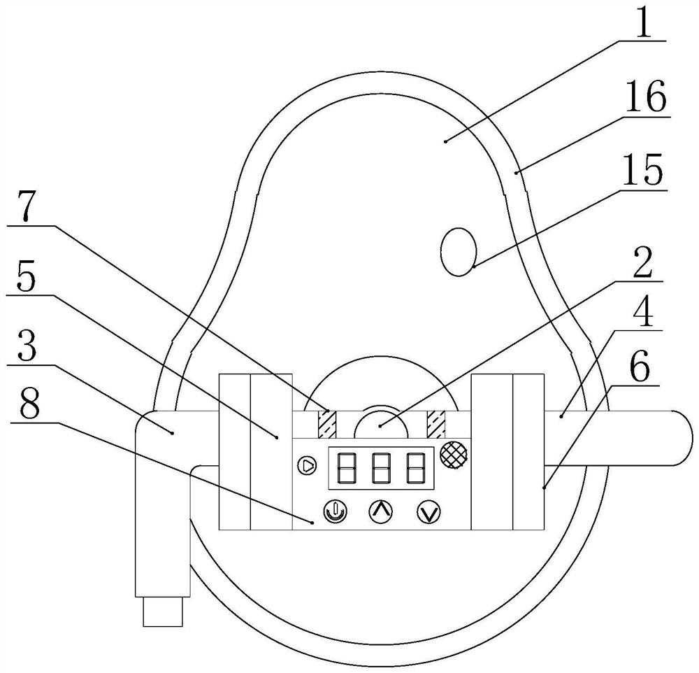 Respiration amplitude control mask capable of controlling tidal volume