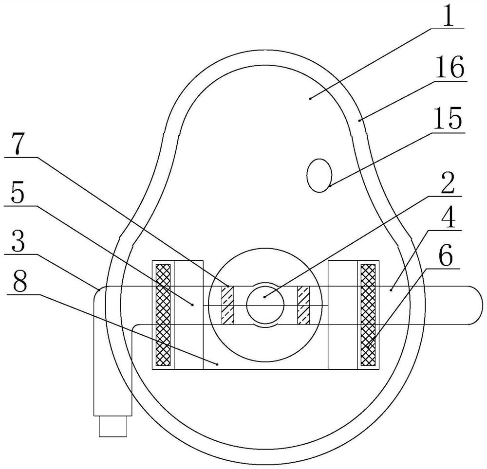 Respiration amplitude control mask capable of controlling tidal volume