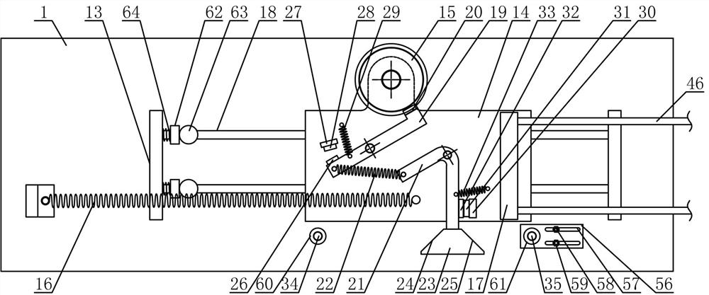 A fixed-range pulling device for spinning yarn