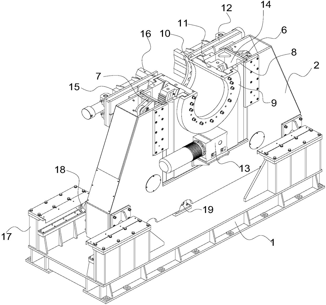 Turnover machine