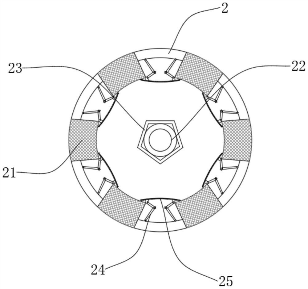 A raw material centrifugal impurity removal device with adjustable wind speed for edible oil processing