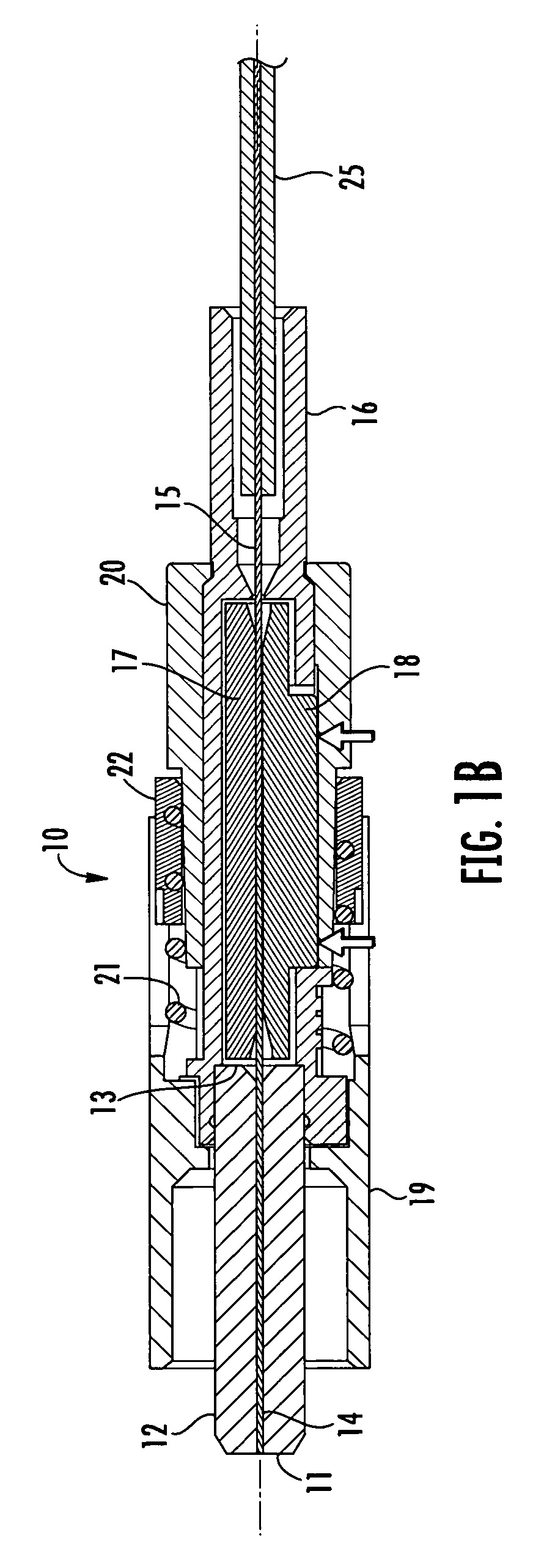 Installation tool with integrated visual fault indicator for field-installable mechanical splice connector