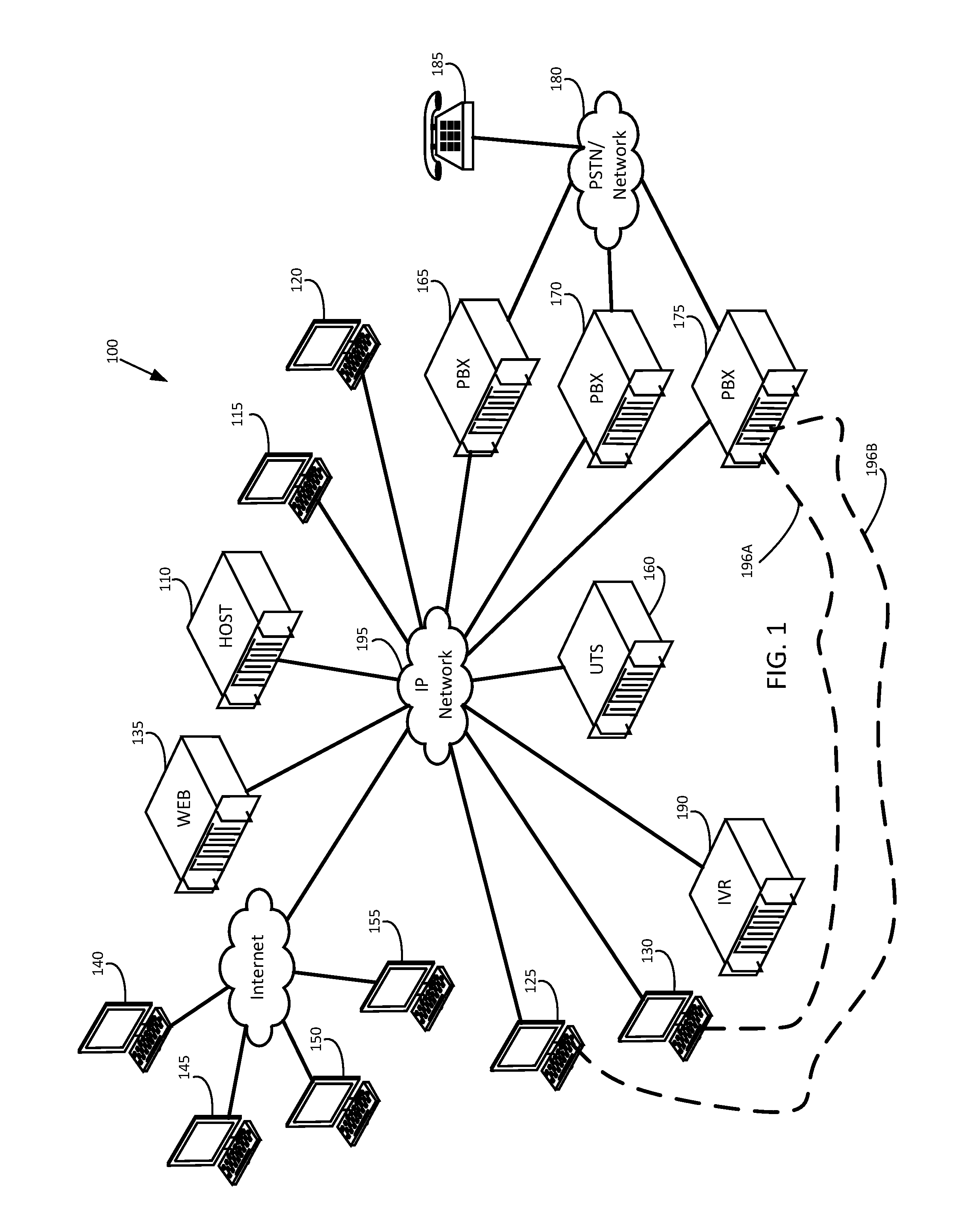 Handling audio path failure and poor quality of service for voice calls in a contact center