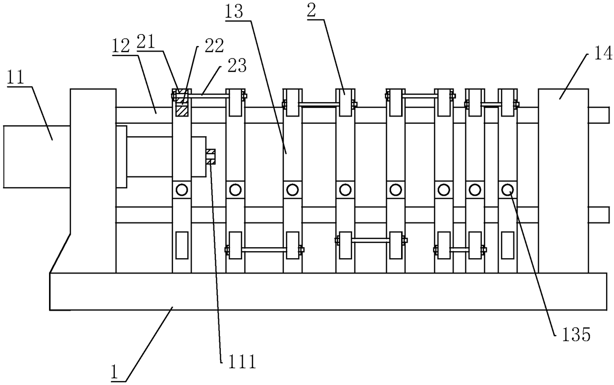 Lashing bar numerical control hydraulic high-speed horizontal forging machine and using method thereof