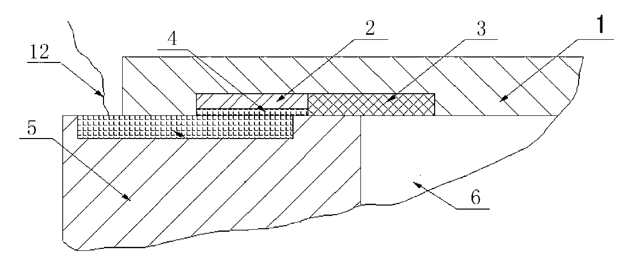 Hidden-type MEMS pressure sensor sensitive chip and manufacturing method thereof