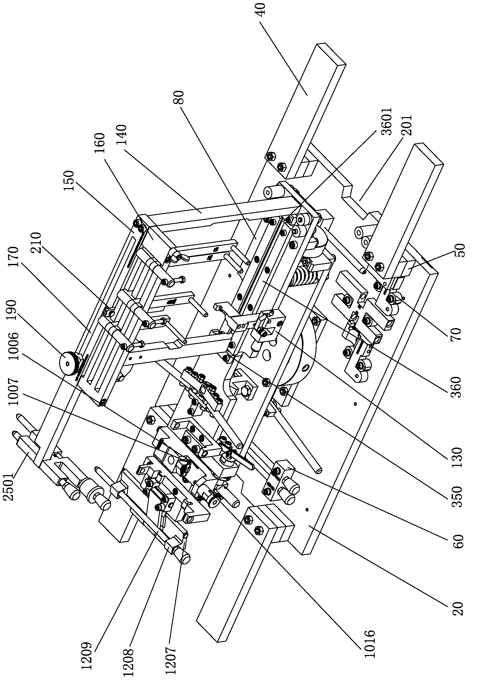 Multifunctional engine assembling table