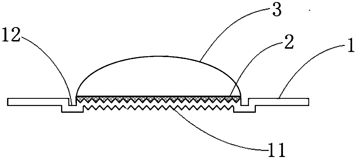 Imitation ceramic tile sticker and preparation method thereof