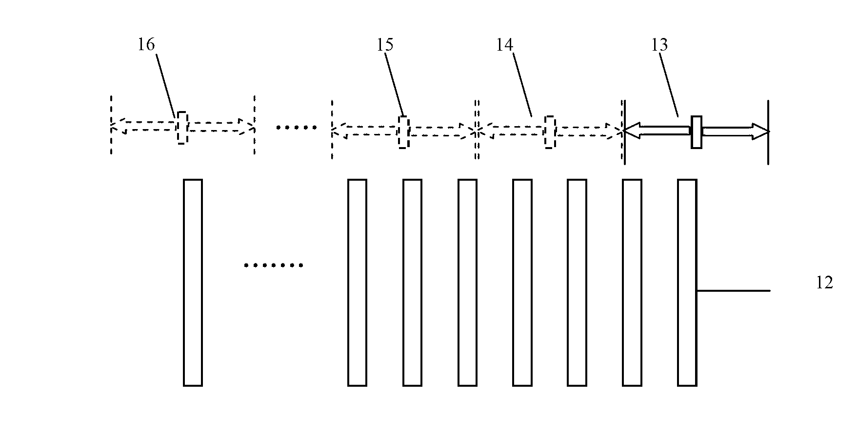 Shift multiplexing complex frequency domain optical coherence tomography scan detection method and system