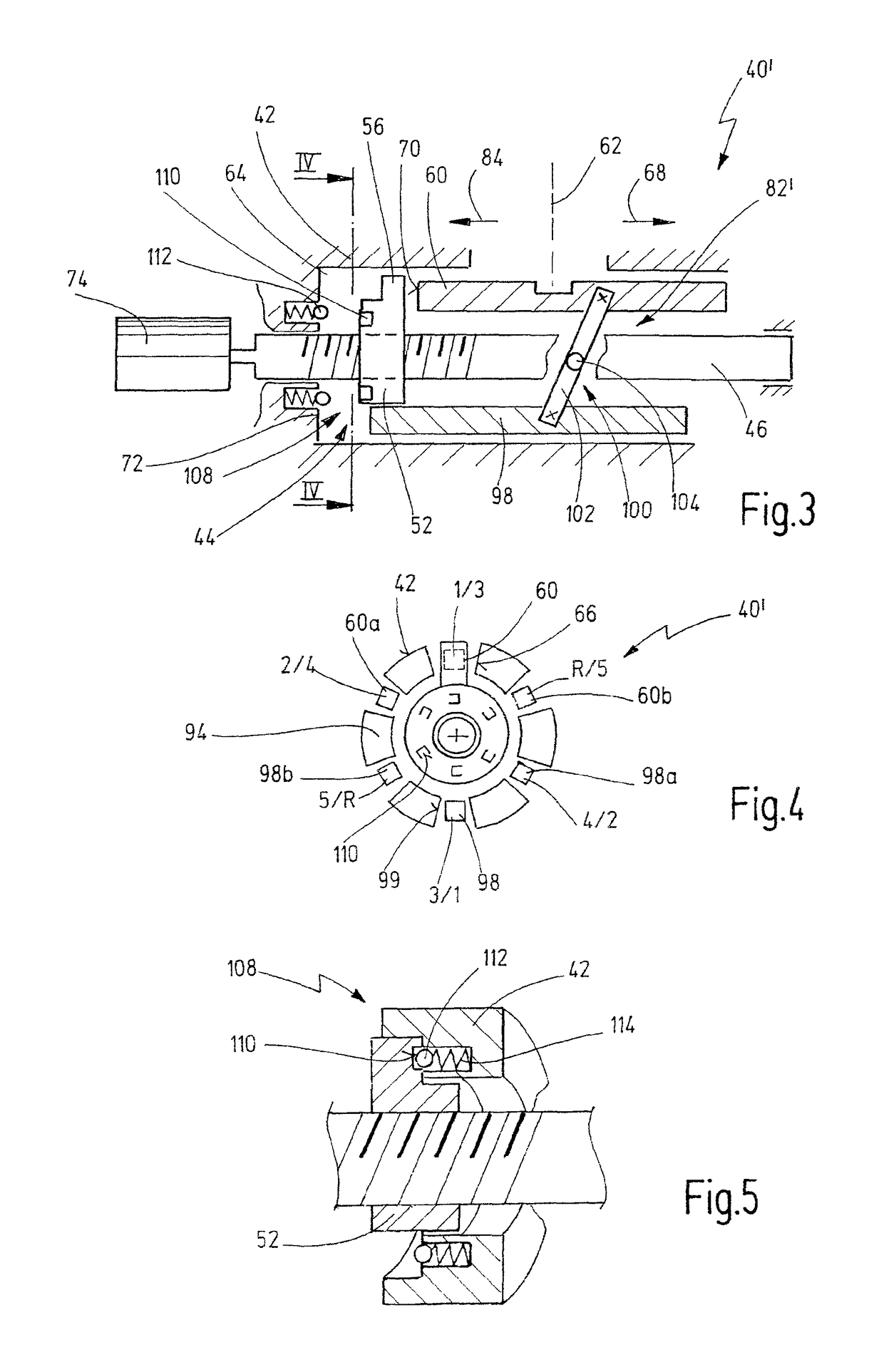 Shift arrangement for a motor vehicle transmission and method for actuating said shift arrangement