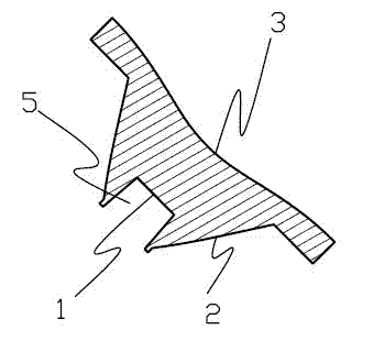 Light emitting diode (LED) secondary optical lens