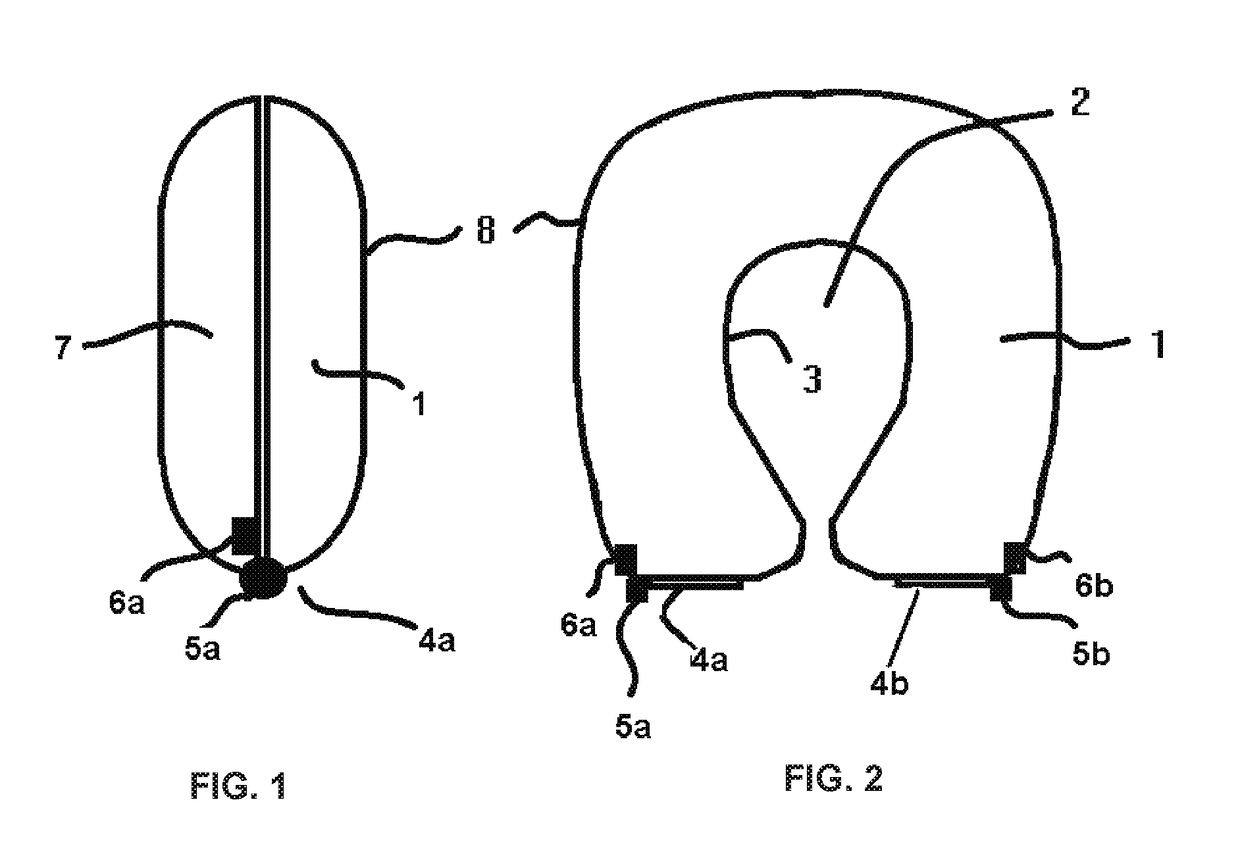 Portable cushioned support