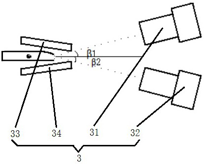 Imaging system and detection method for defects in mobile phone metal middle frame