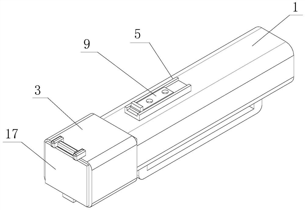 Stumbling rope launcher device