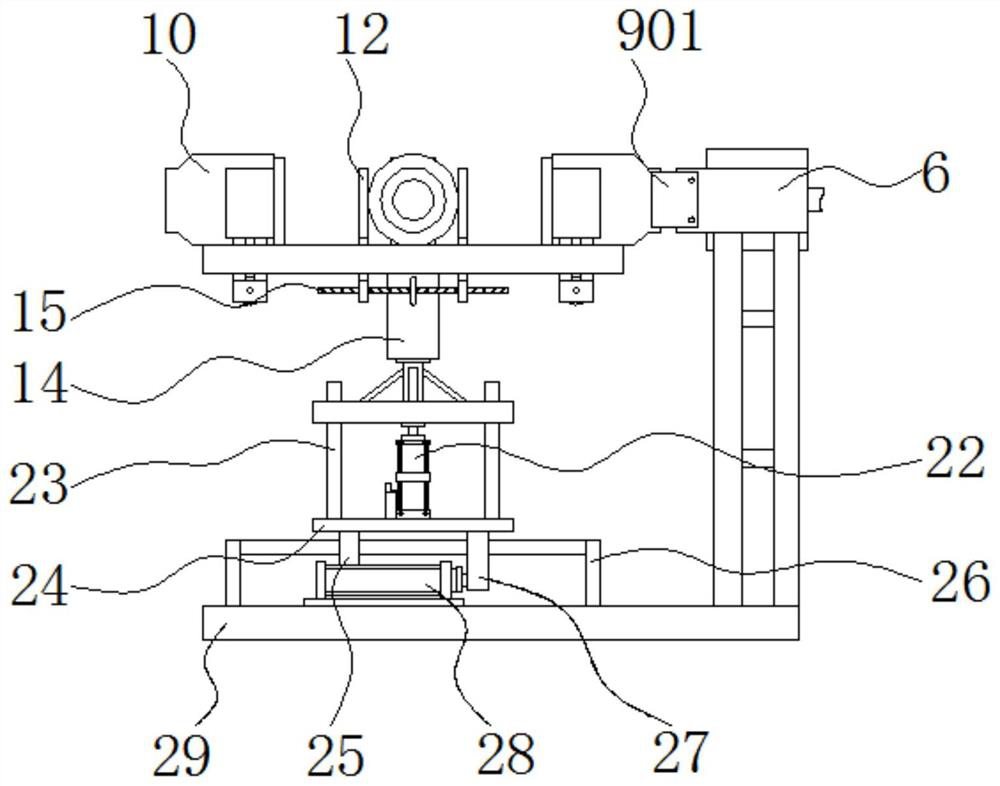 Multi-layer blow molding device