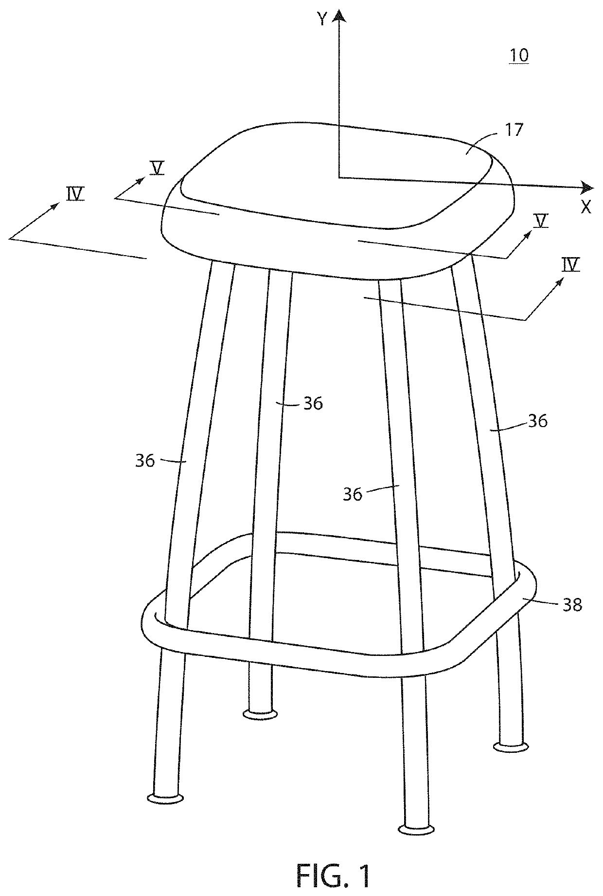 Fidgeting seating arrangement