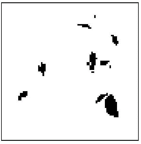 Method for detecting moving target of ink-jet printing fabric based on mixed-state Gauss MRF (Markov Random Field) model