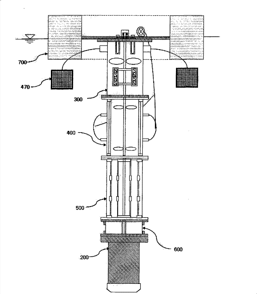 Ionized current superfine foam generating device and ionized current superfine foam generating method using device