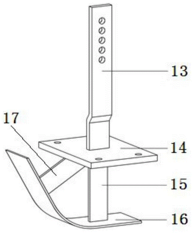 Double v-shaped ditch builder