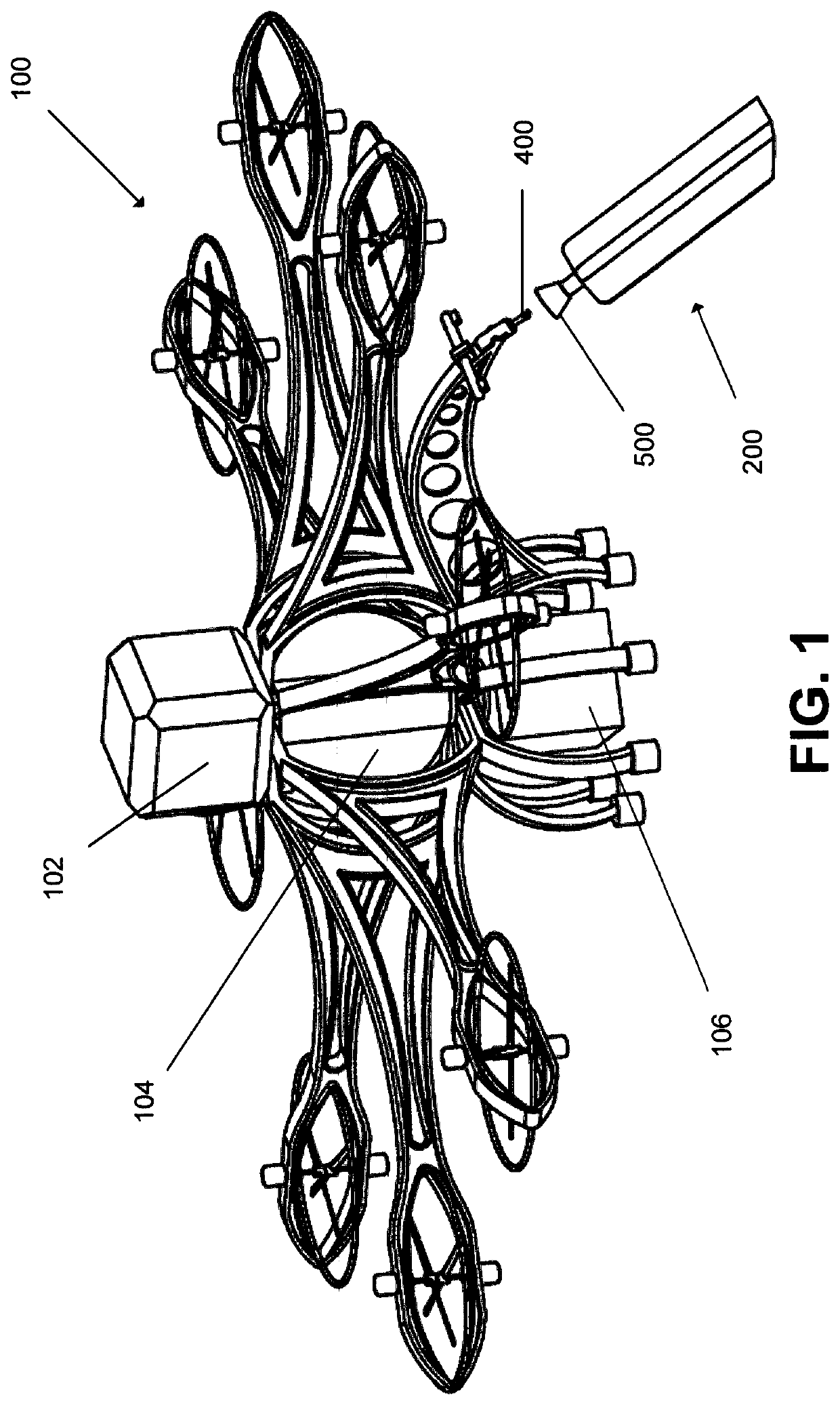 Rapid electrolyte replenishment system for aerial drones