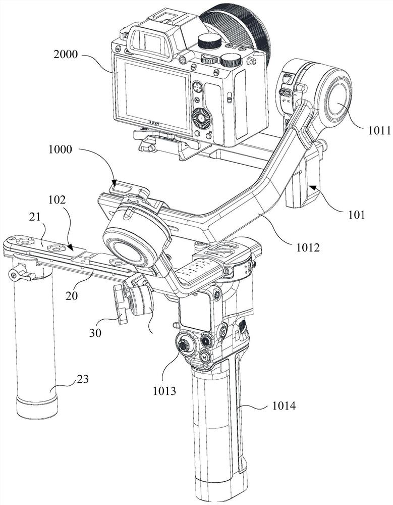 Connecting assembly and holder equipment