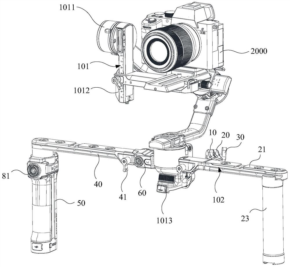 Connecting assembly and holder equipment